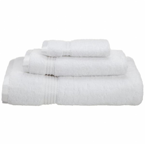 Superior Superior Egyptian Cotton 3-Piece Towel Set White NS 3 PC SET WH - main